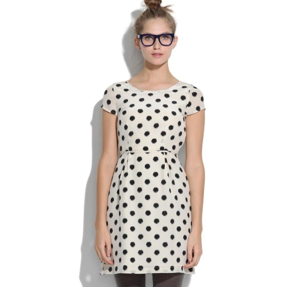 Broadway & Broome (Madewell) Polka Dot Dress
